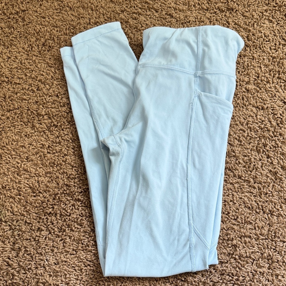 ATHLETA Light Blue Leggings